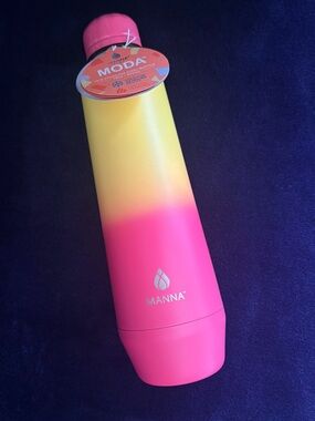 Manna Pink Ombré 18oz Stainless Steel Bottle